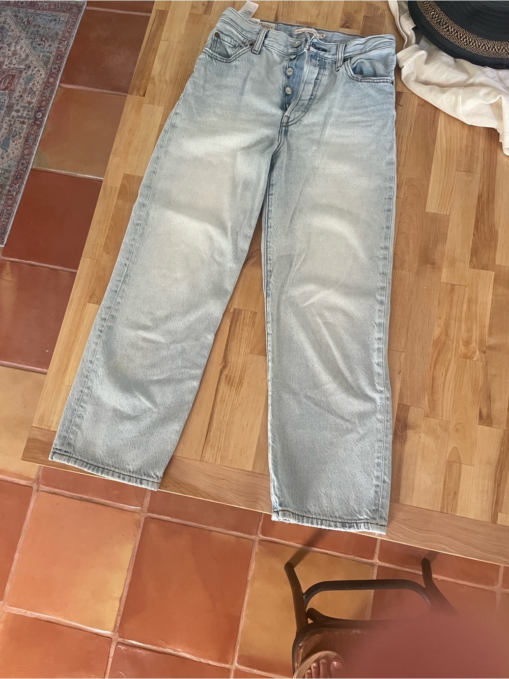Levi's Light Blue Straight Leg Men's Jeans